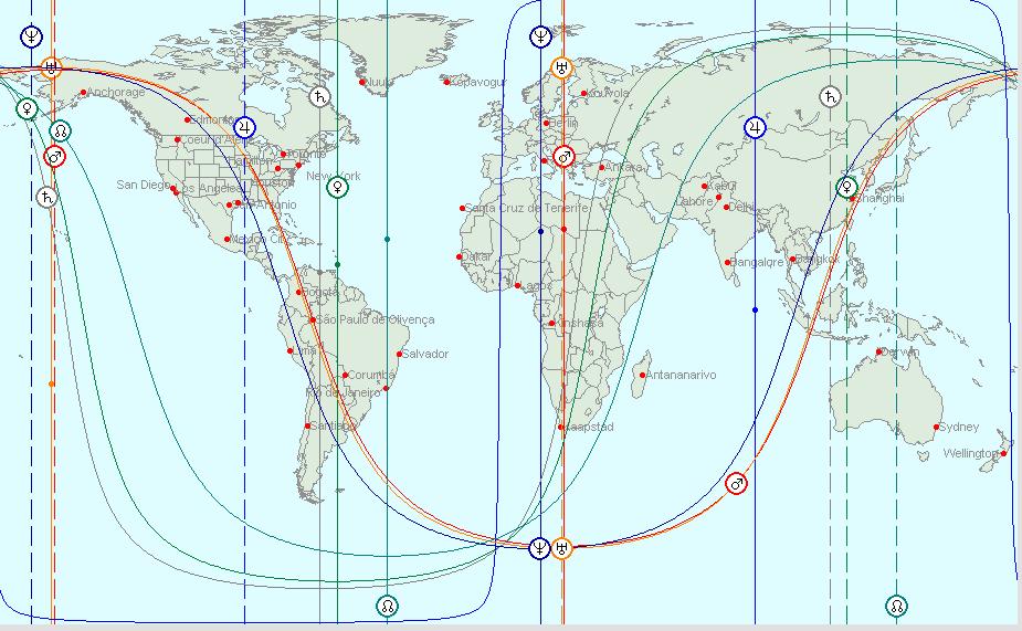 Jacques Cousteau World Map